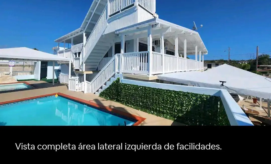 Cabanas Playa Santa/ Apto. A/ Swimming Pool/ Pool Table/ Wifi/ 3 Min Beaches Guanica Lejlighed