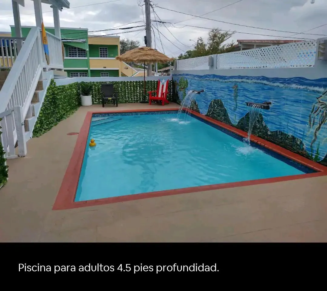 Cabanas Playa Santa/ Apto. A/ Swimming Pool/ Pool Table/ Wifi/ 3 Min Beaches Guanica Appartamento